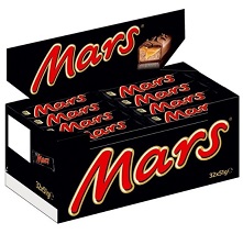 Barres chocolatees Mars
